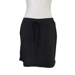 Jockey Women's French Terry Black Skirt M